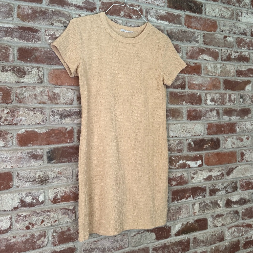 Bodycon Nude Mini Dress